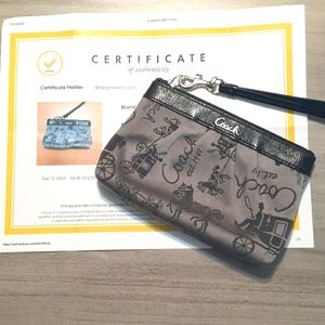Coach Carriage Wristlet